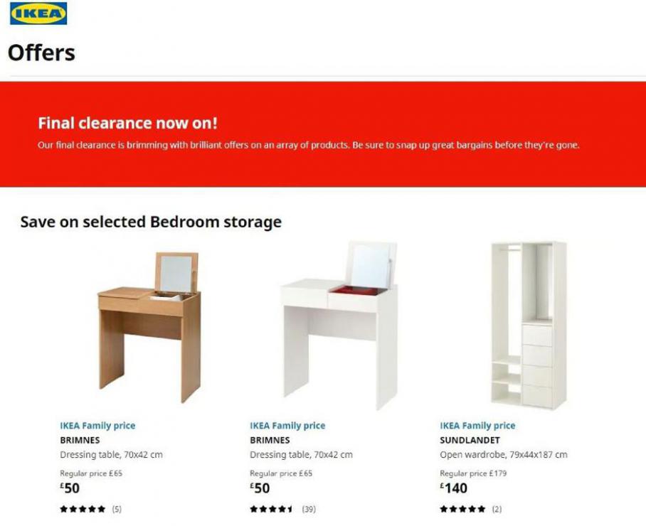 4 week. [27/1/2021-10/2/2021] Clearance Sale IKEA - Weekly offers