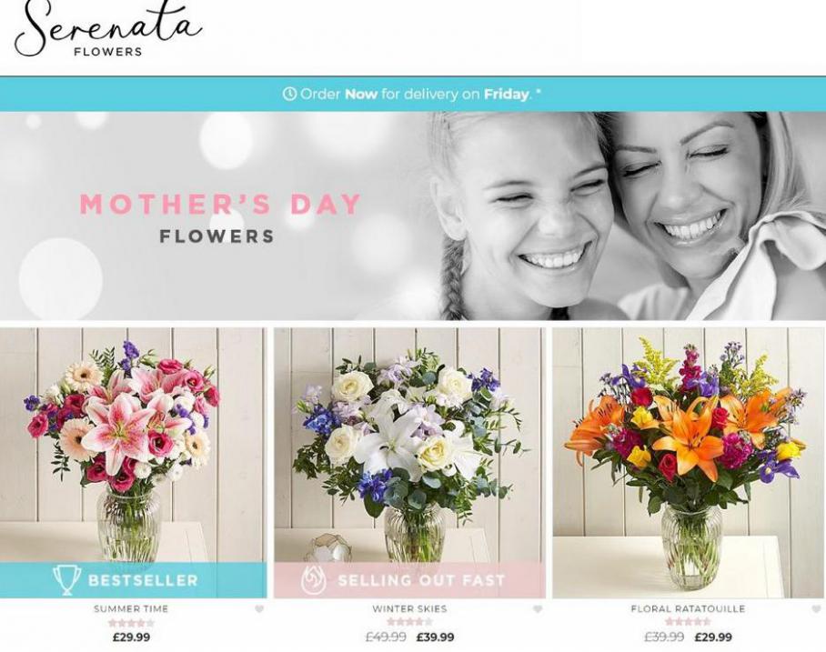 Mothers Day Flowers . Serenata Flowers (2021-03-15-2021-03-15)