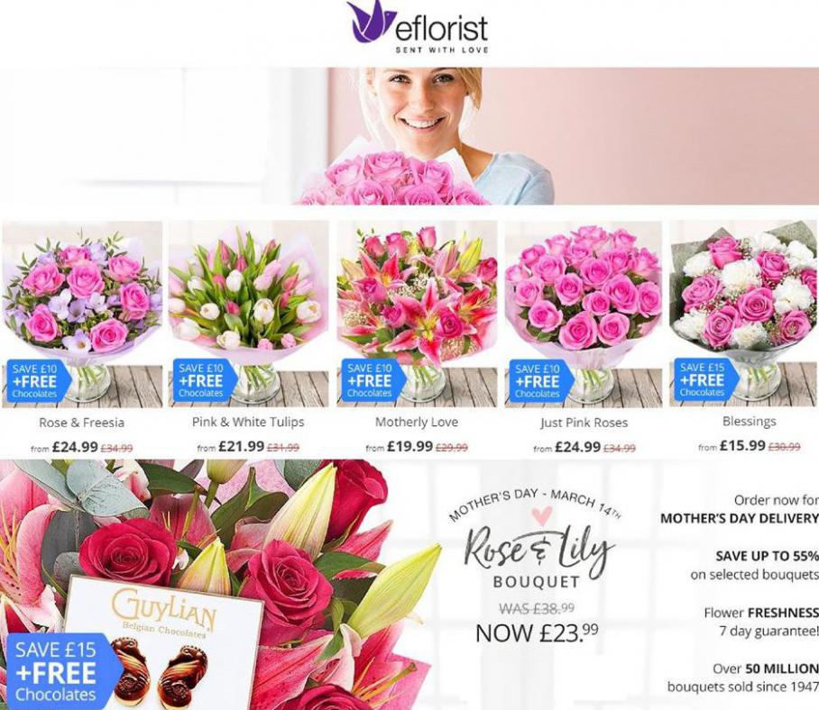 Mothers Day Flowers . Eflorist (2021-03-15-2021-03-15)