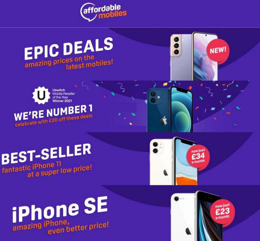 Hot Deals . Affordable Mobiles (2021-03-09-2021-03-09)