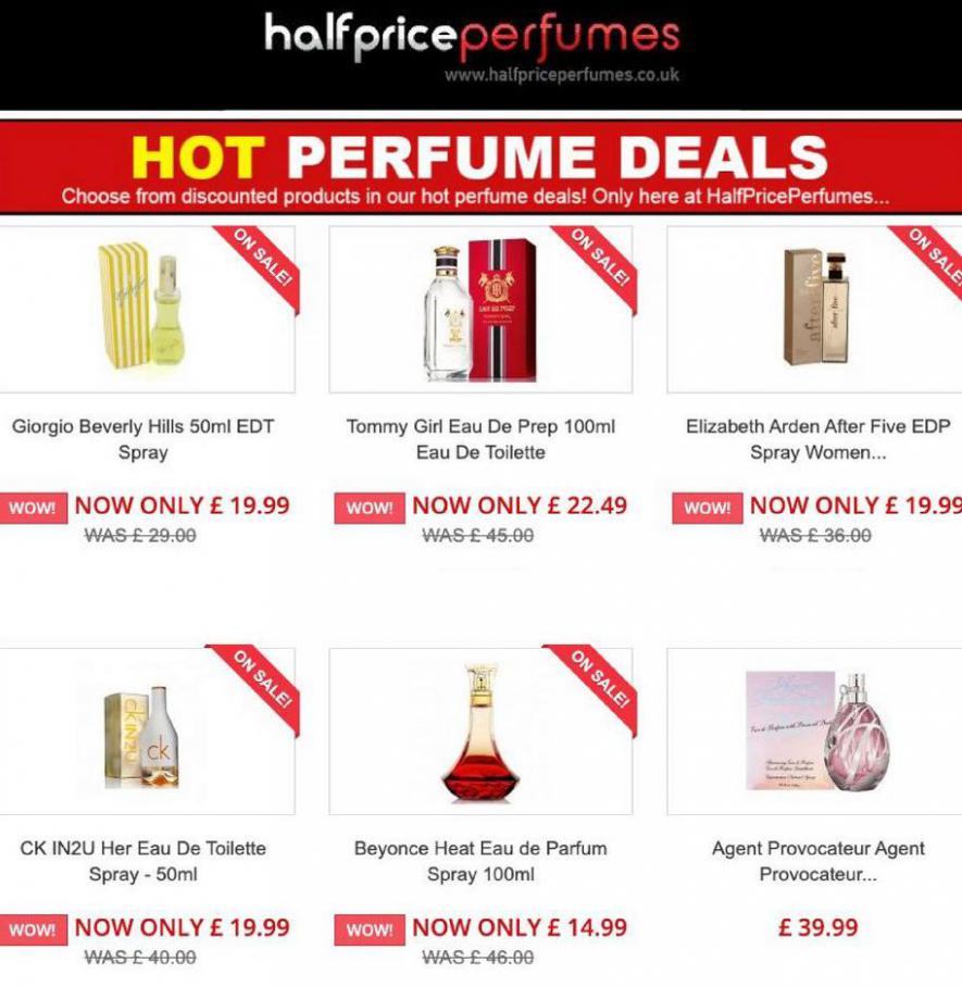 Hot Deals  . Half Price Perfumes (2021-03-15-2021-03-15)