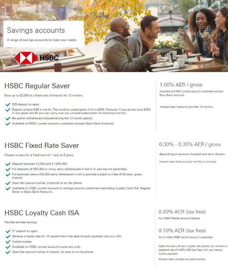 Saving Accounts . HSBC (2021-04-30-2021-04-30)