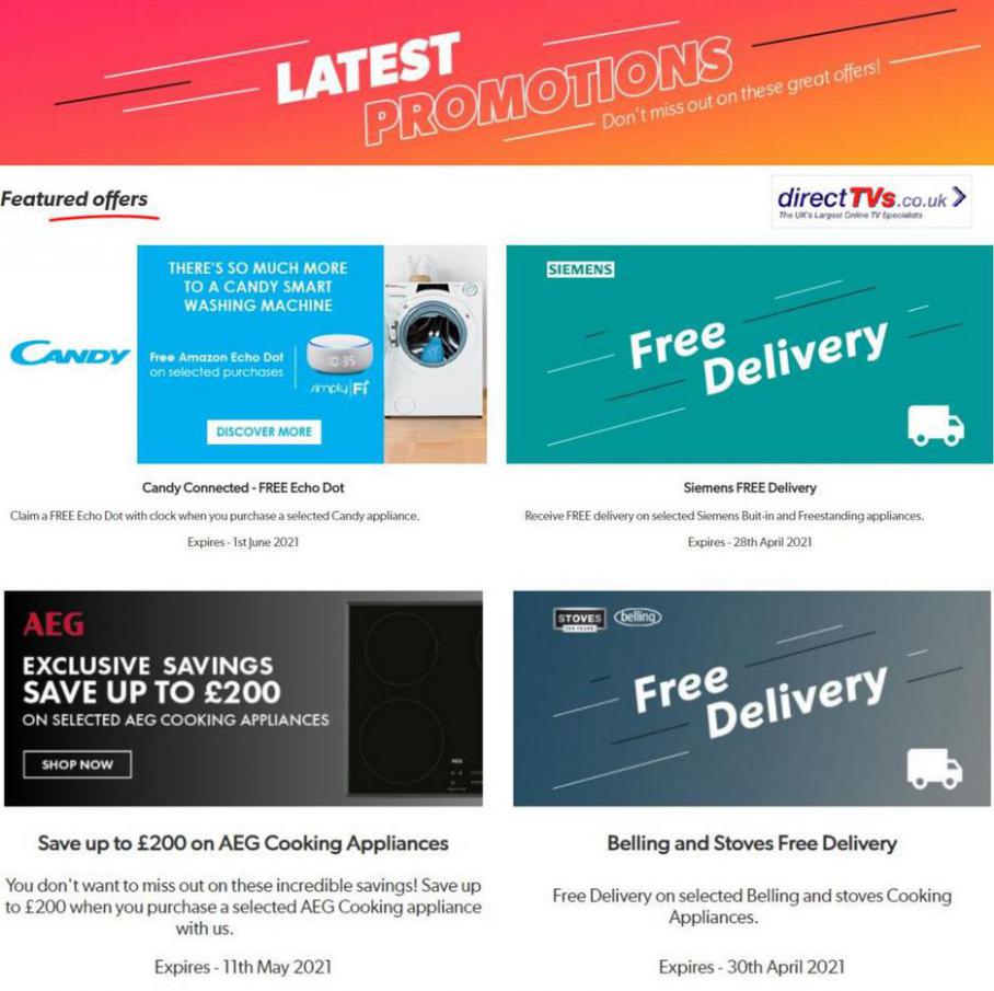 Featured offers . Direct Tvs (2021-04-30-2021-04-30)