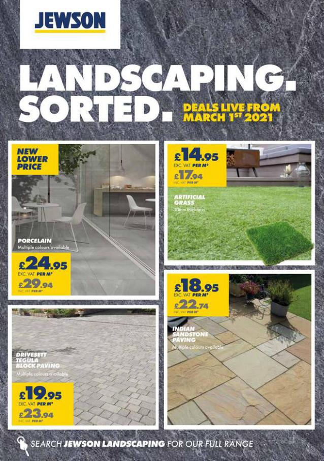 Landscaping Offers . Jewson (2021-05-31-2021-05-31)