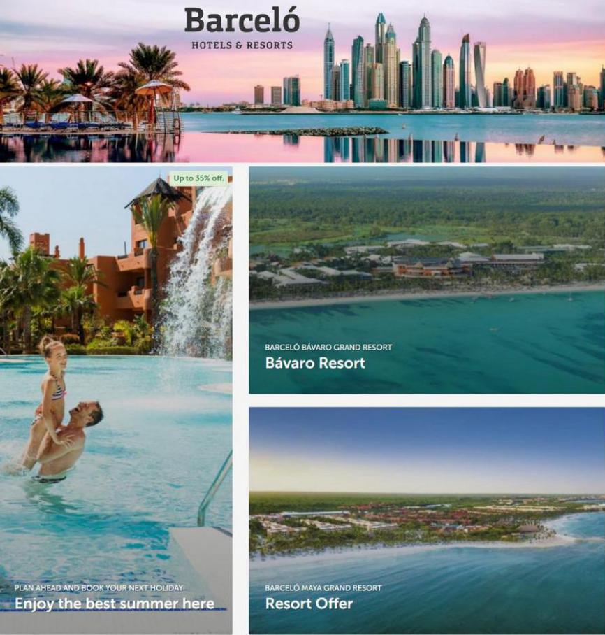 Offers . Barcelo Hotels (2021-05-09-2021-05-09)