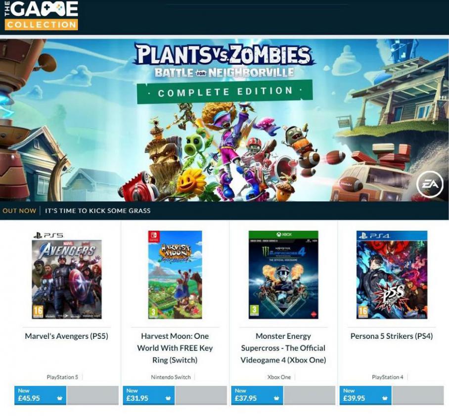 New Releases & Best Sellers . The Game Collection (2021-04-30-2021-04-30)