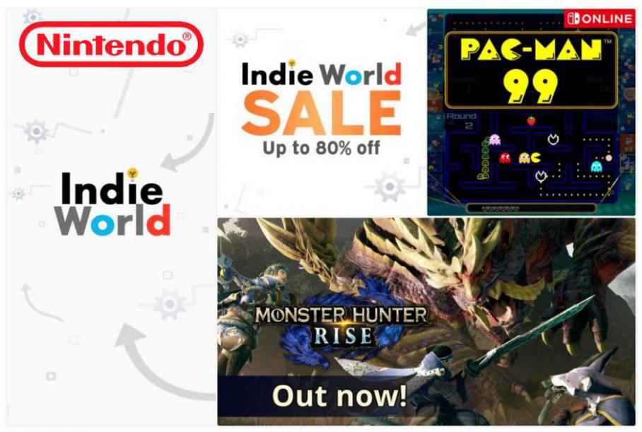Indie World Sale . Nintendo (2021-04-30-2021-04-30)