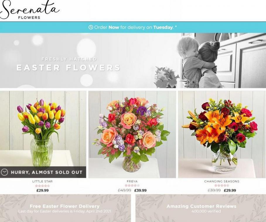 Easter Flowers . Serenata Flowers (2021-05-04-2021-05-04)