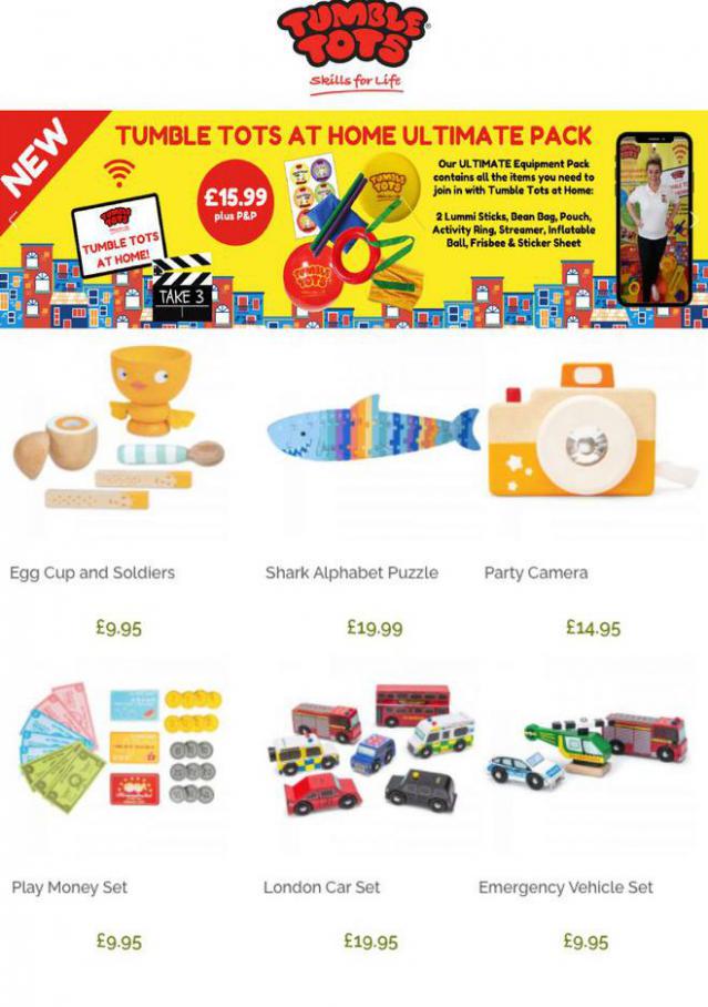 New Products . Tumble Tots (2021-04-30-2021-04-30)