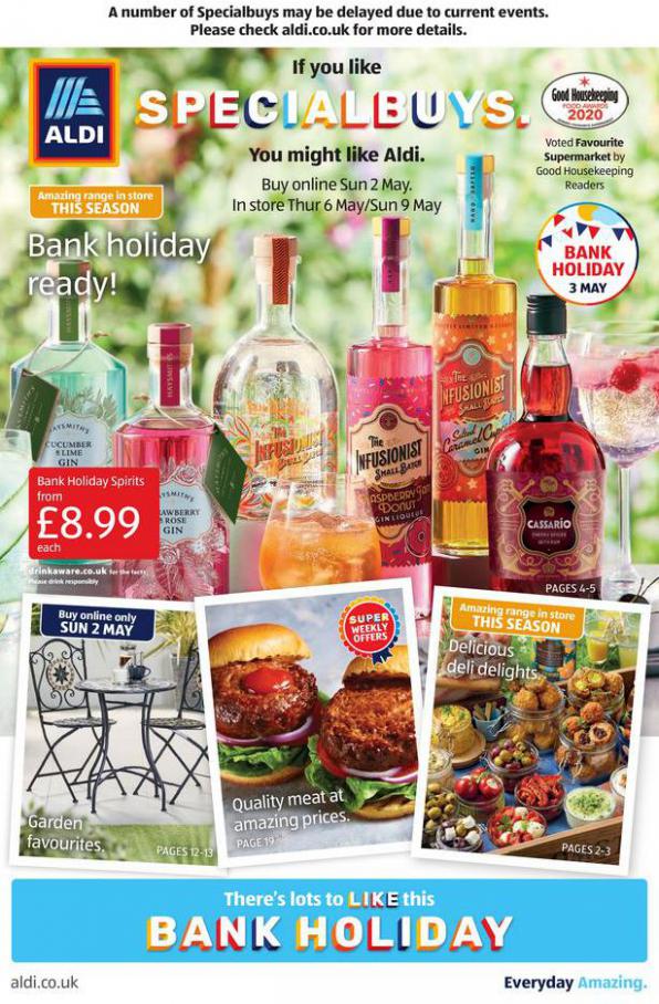 6th / 9th May Specialbuys Leaflet . Aldi (2021-05-05-2021-05-05)