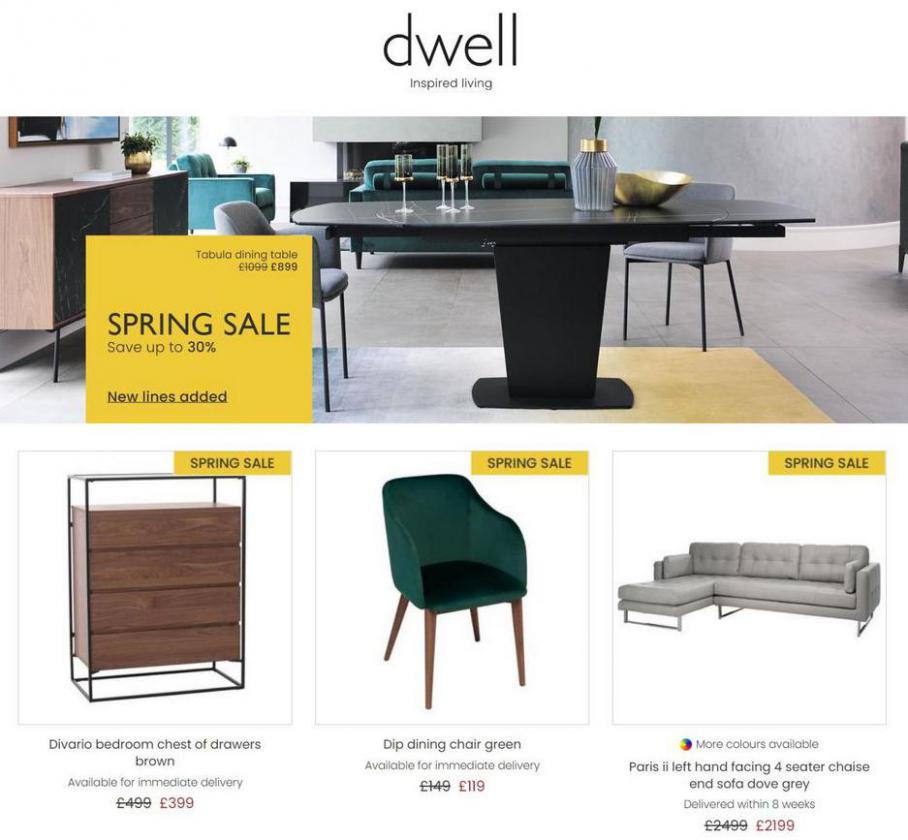 Spring Sale . Dwell (2021-05-06-2021-05-06)