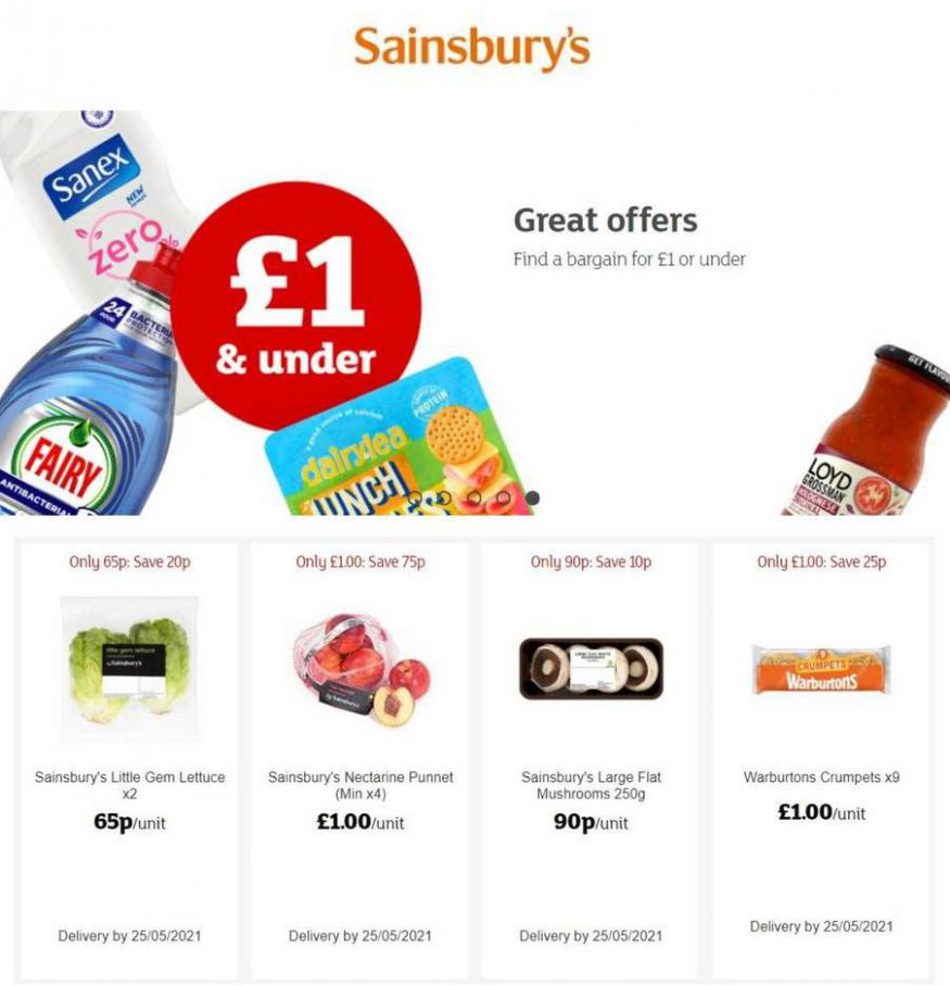 Great Offers . Sainsbury's (2021-05-25-2021-05-25)