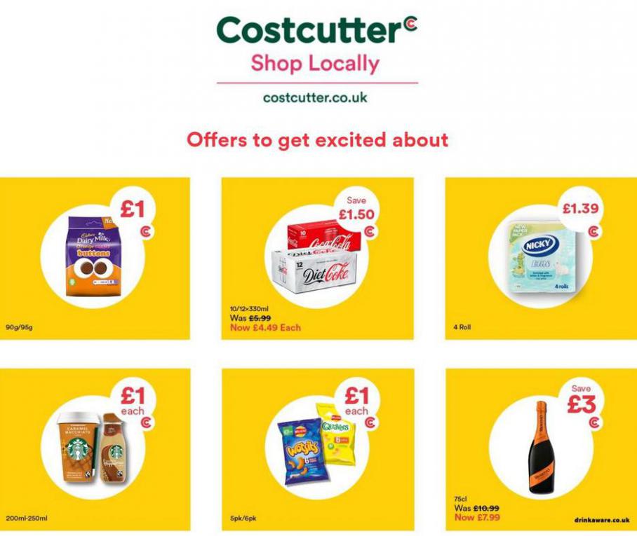 Offers to get excited about . Costcutter (2021-05-25-2021-05-25)