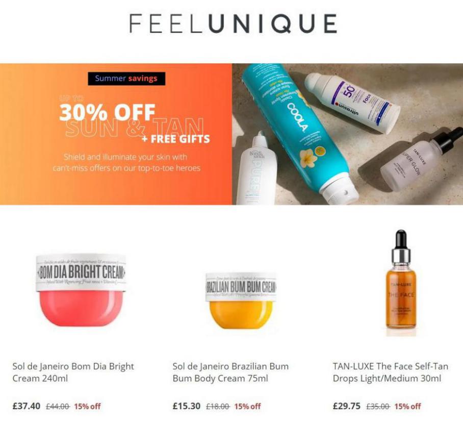 Top Offers . Feel Unique (2021-05-27-2021-05-27)