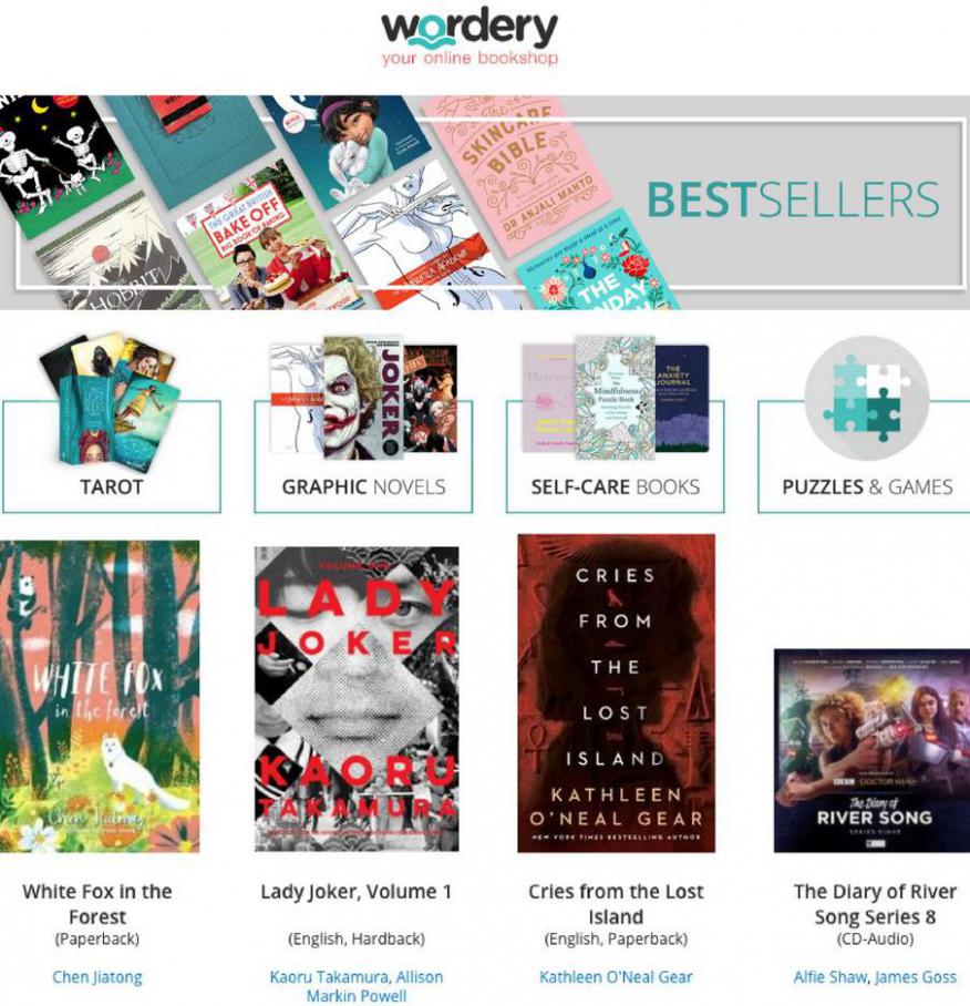 Bestsellers  . Wordery (2021-05-09-2021-05-09)
