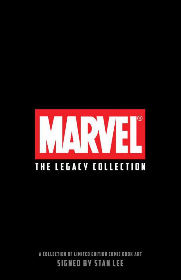 Marvel - The Legacy Collection . Castle Galleries (2021-06-13-2021-06-13)