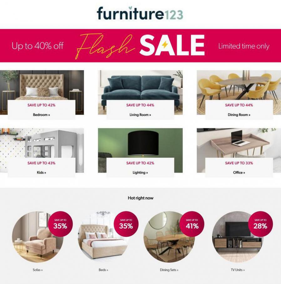 Flash Sale. Furniture123 (2021-06-24-2021-06-24)