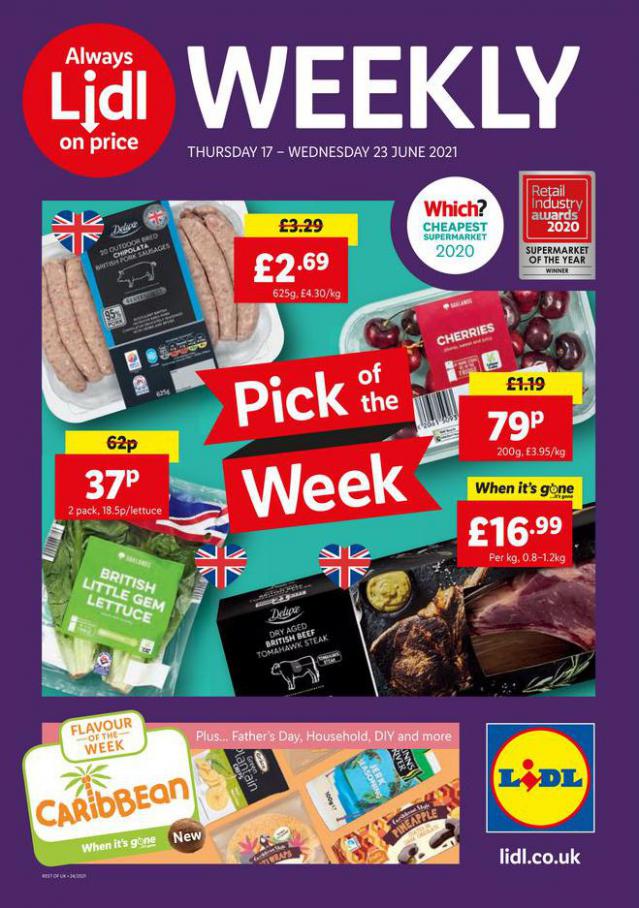 Lidl Weekly Offers. Lidl (2021-06-23-2021-06-23)