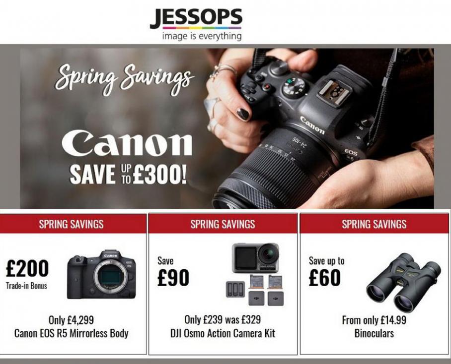 Spring Savings . Jessops (2021-07-04-2021-07-04)