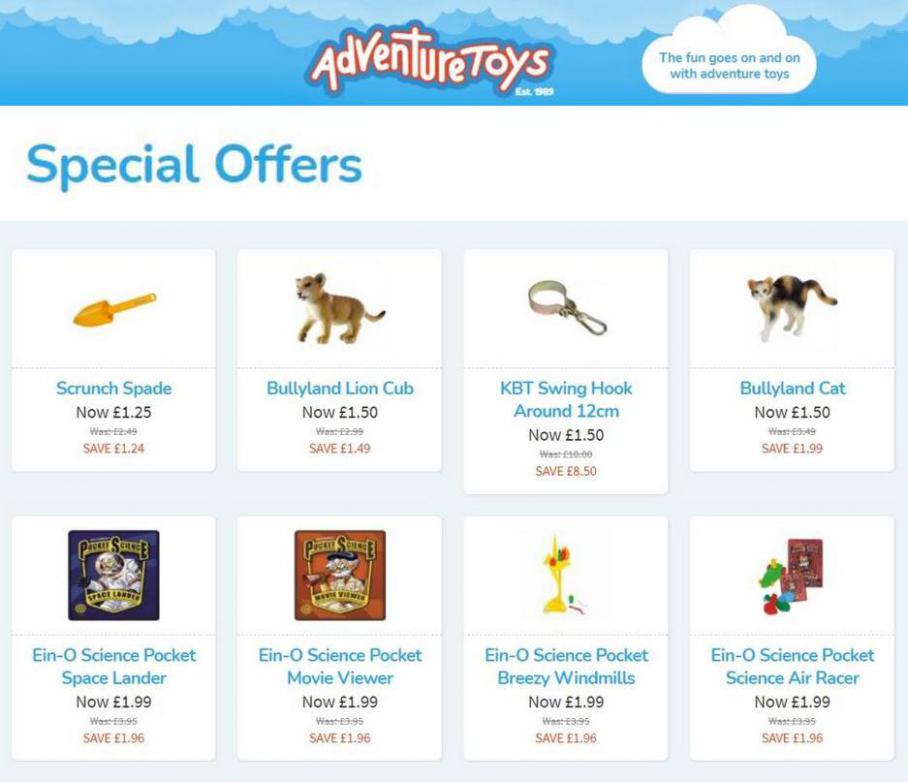 Special Offers . Adventure Toys (2021-06-18-2021-06-18)