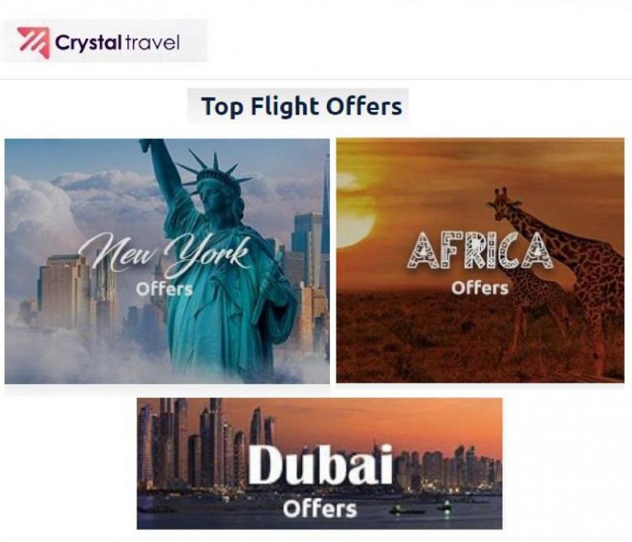Top Flight Offers . Crystal Travel (2021-06-18-2021-06-18)