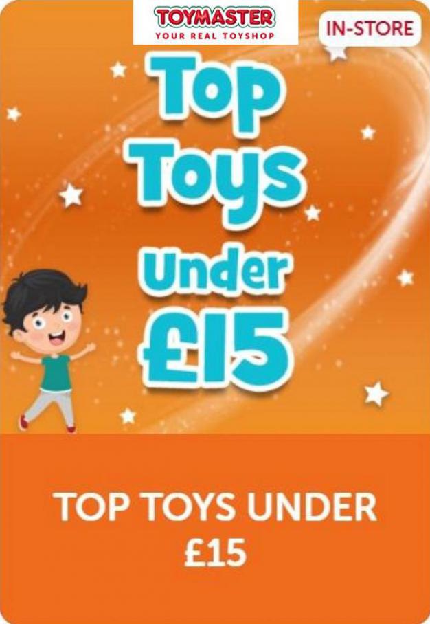 Top Toys Under £15. Toymaster (2021-07-09-2021-07-09)