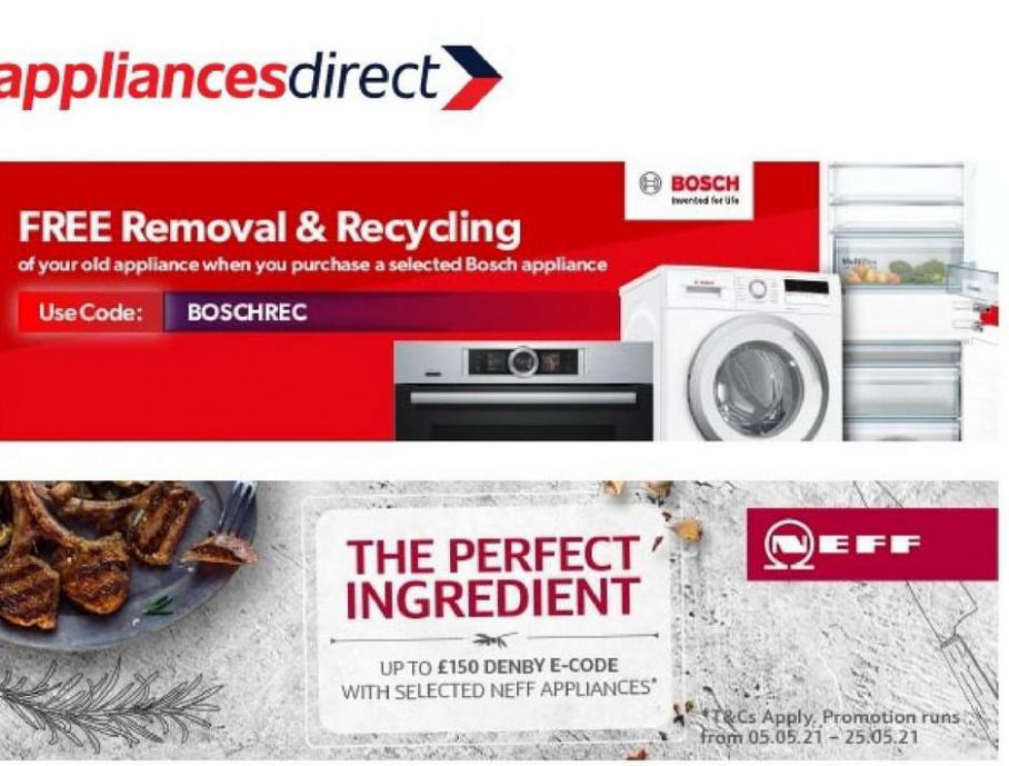Latest Offers . Appliances Direct (2021-06-21-2021-06-21)