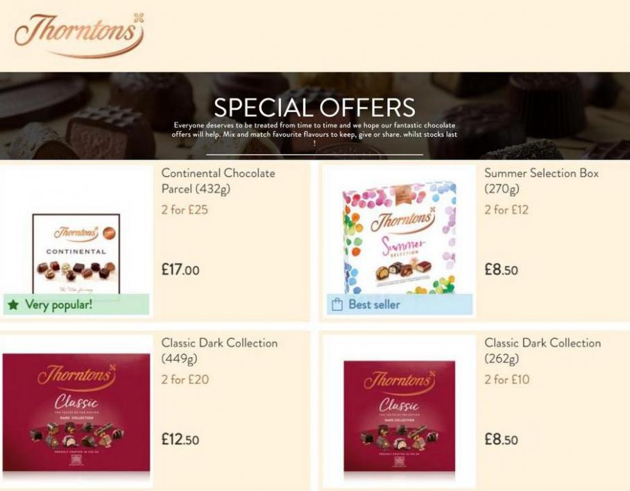 Special Offers. Thorntons (2021-08-07-2021-08-07)