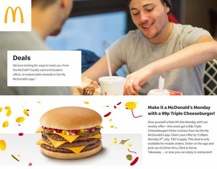 Great Deals. McDonald's (2021-08-05-2021-08-05)
