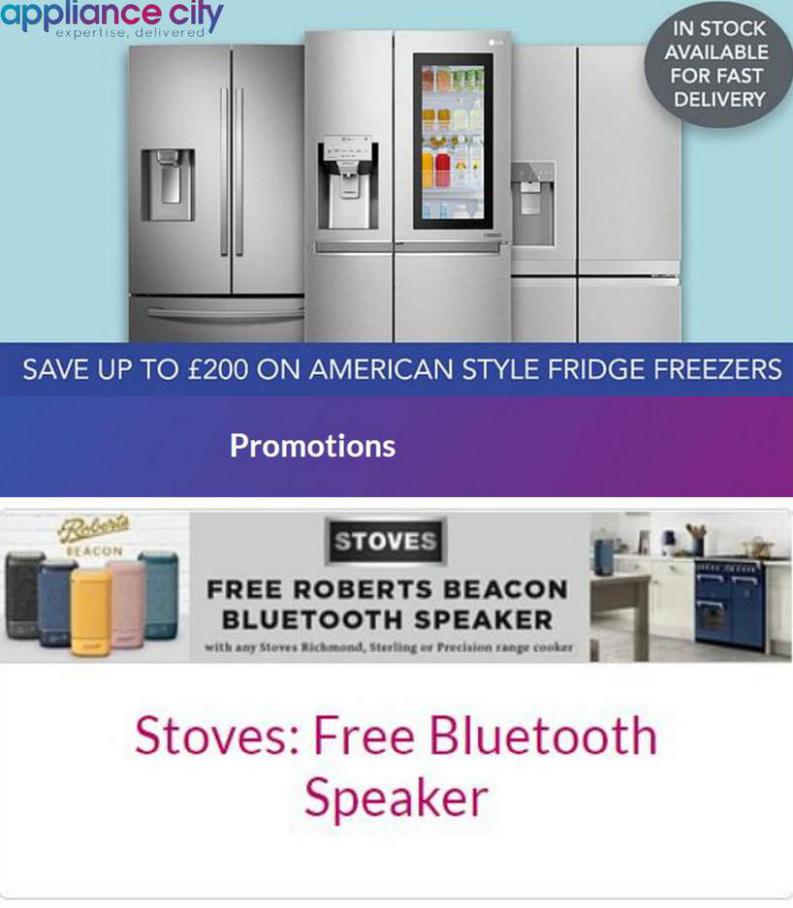 Promotions. Appliance City (2021-07-31-2021-07-31)