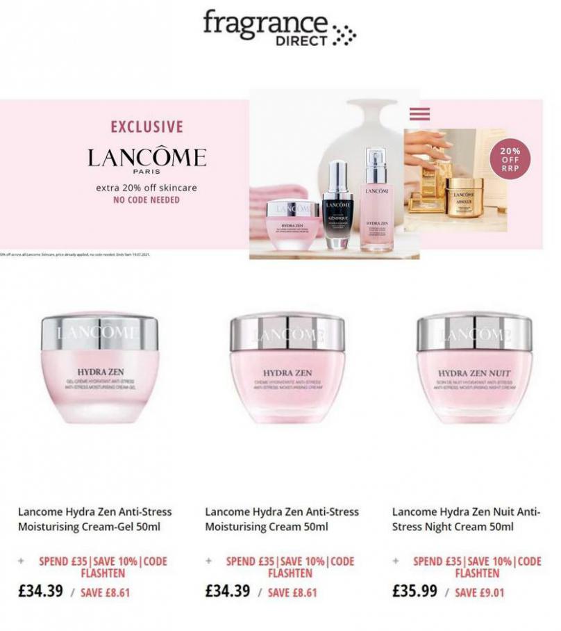Lancome Sale. Fragrance Direct (2021-07-19-2021-07-19)
