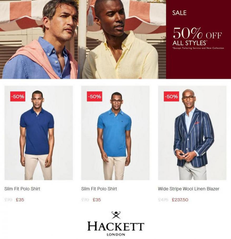 Sale. Hackett London (2021-07-31-2021-07-31)