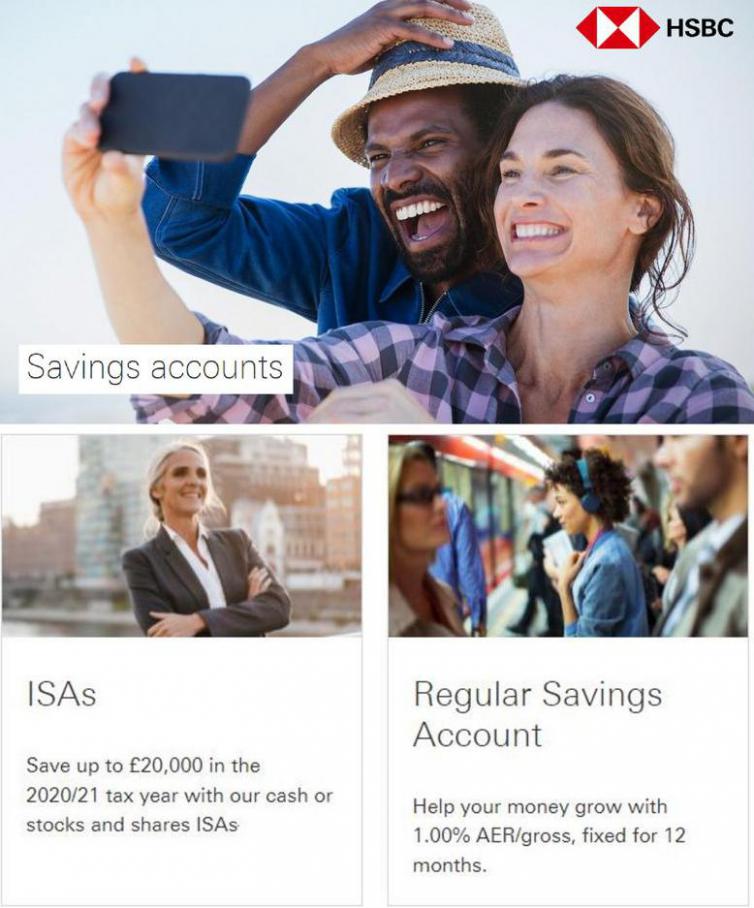 Saving Accounts. HSBC (2021-08-31-2021-08-31)