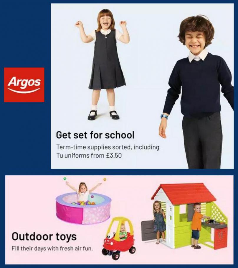 Get set for school. Argos (2021-07-27-2021-07-27)