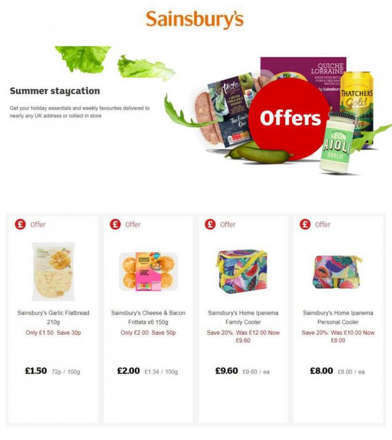 Top Offers. Sainsbury's (2021-07-20-2021-07-20)