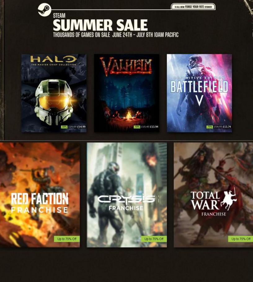 Summer Sale. Steam (2021-07-08-2021-07-08)