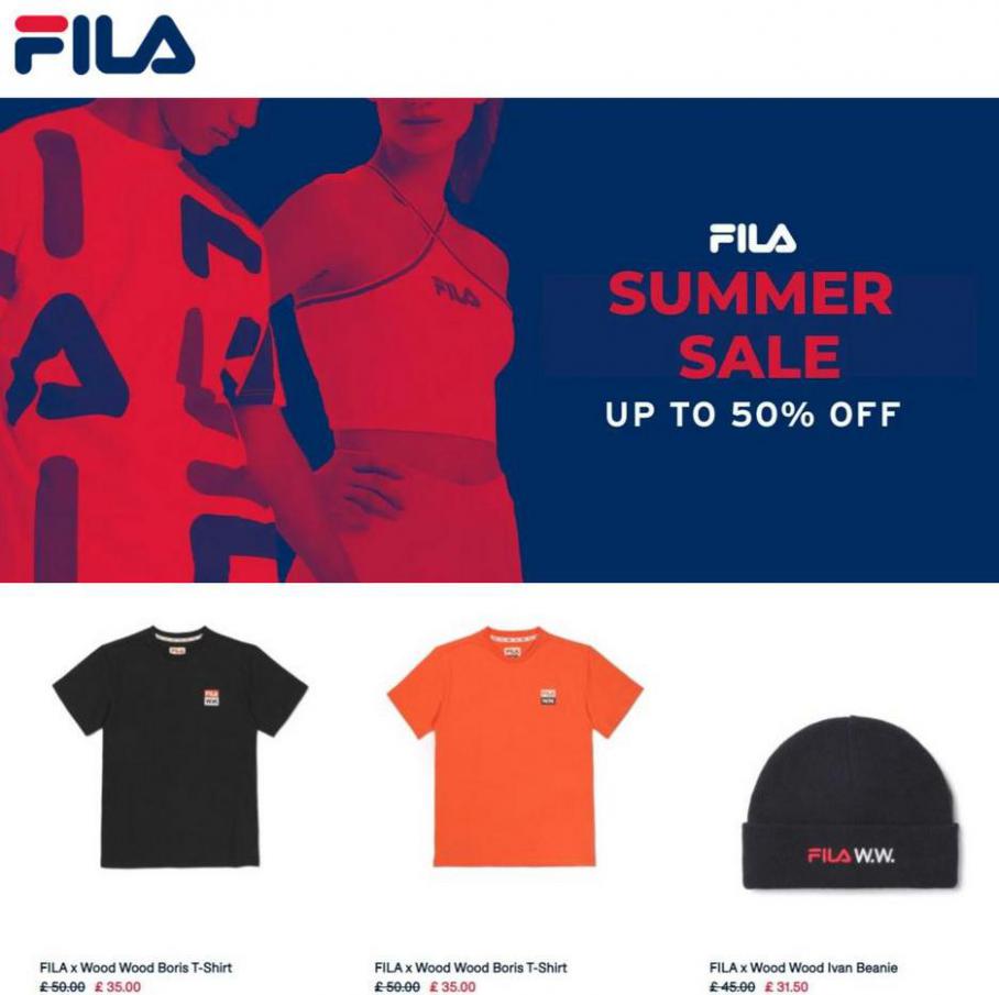 Summer Sale. FILA (2021-08-31-2021-08-31)
