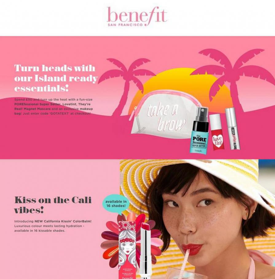 Special Offers. Benefit Cosmetics (2021-08-02-2021-08-02)