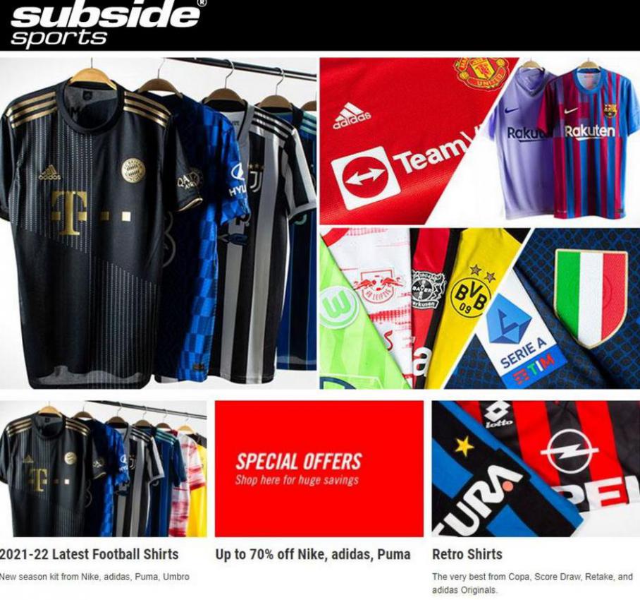 Special Offers. Subside Sports (2021-08-31-2021-08-31)