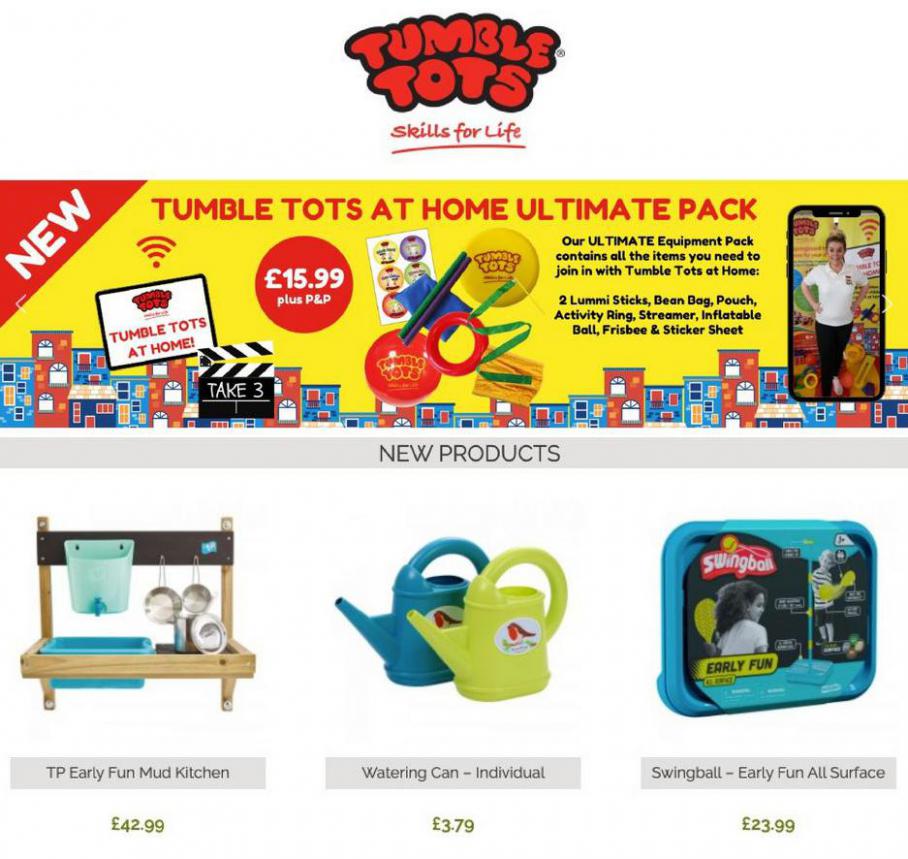 New Products. Tumble Tots (2021-08-08-2021-08-08)