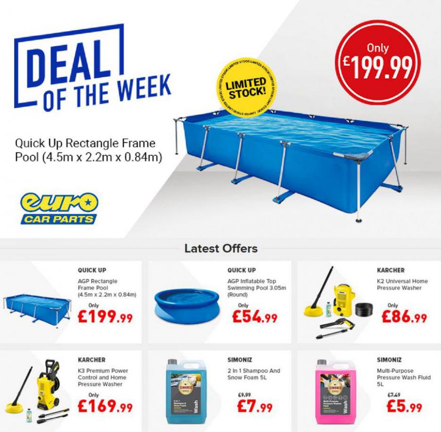 Deal of the week. Euro Car Parts (2021-08-01-2021-08-01)