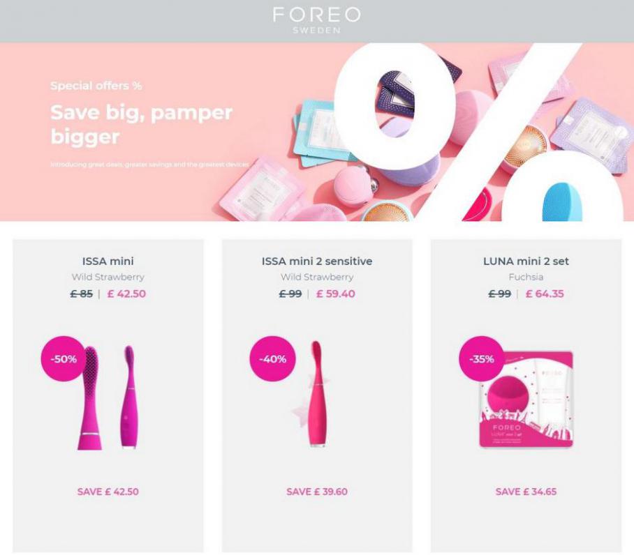 Special Offers. Foreo (2021-08-27-2021-08-27)