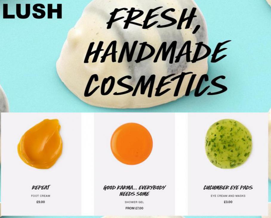 Fresh Handmade Cosmetics. Lush (2021-09-12-2021-09-12)
