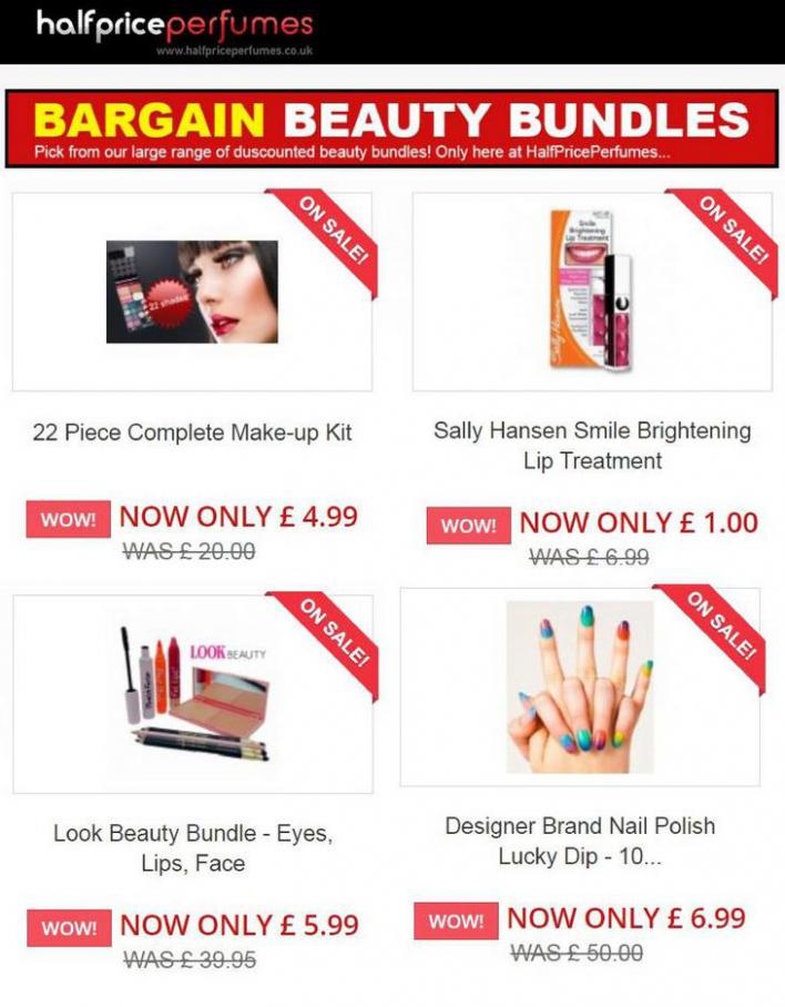 Bargain Beauty Bundles. Half Price Perfumes (2021-08-23-2021-08-23)