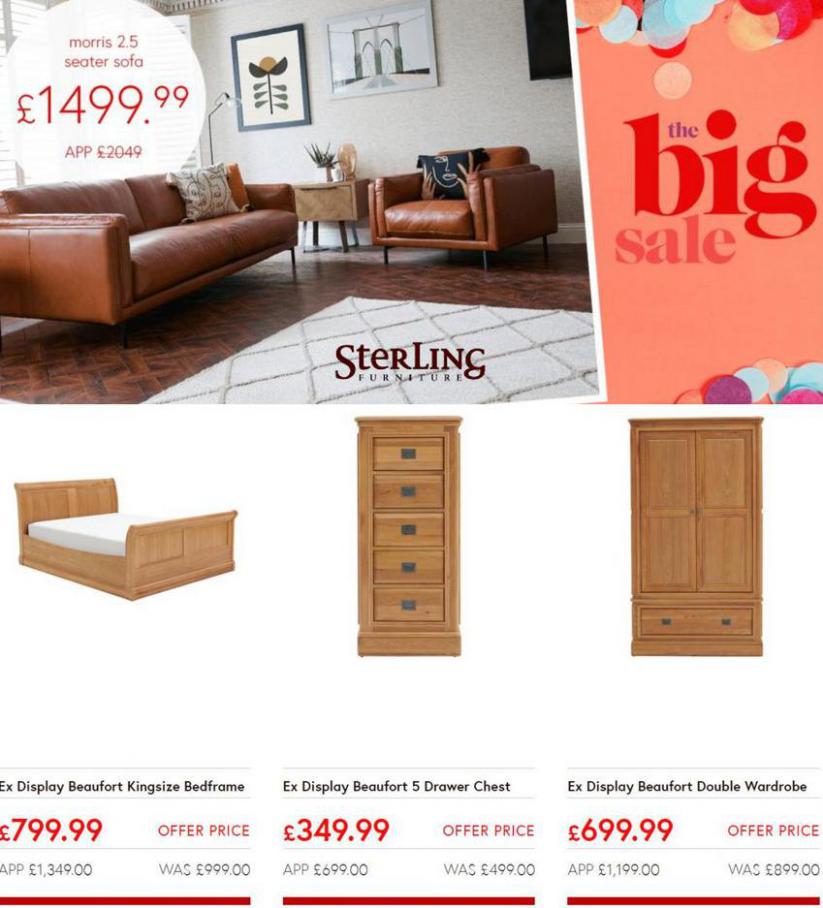 The Big Sale. Sterling Furniture (2021-08-04-2021-08-04)