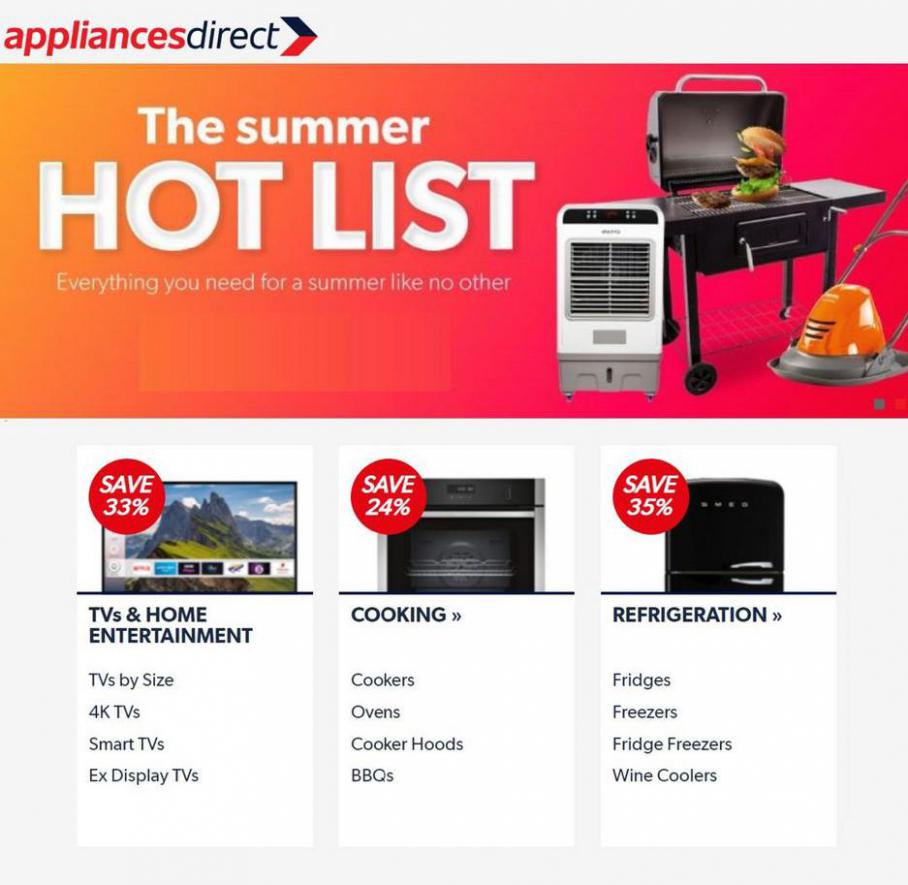 Latest Offers. Appliances Direct (2021-08-20-2021-08-20)