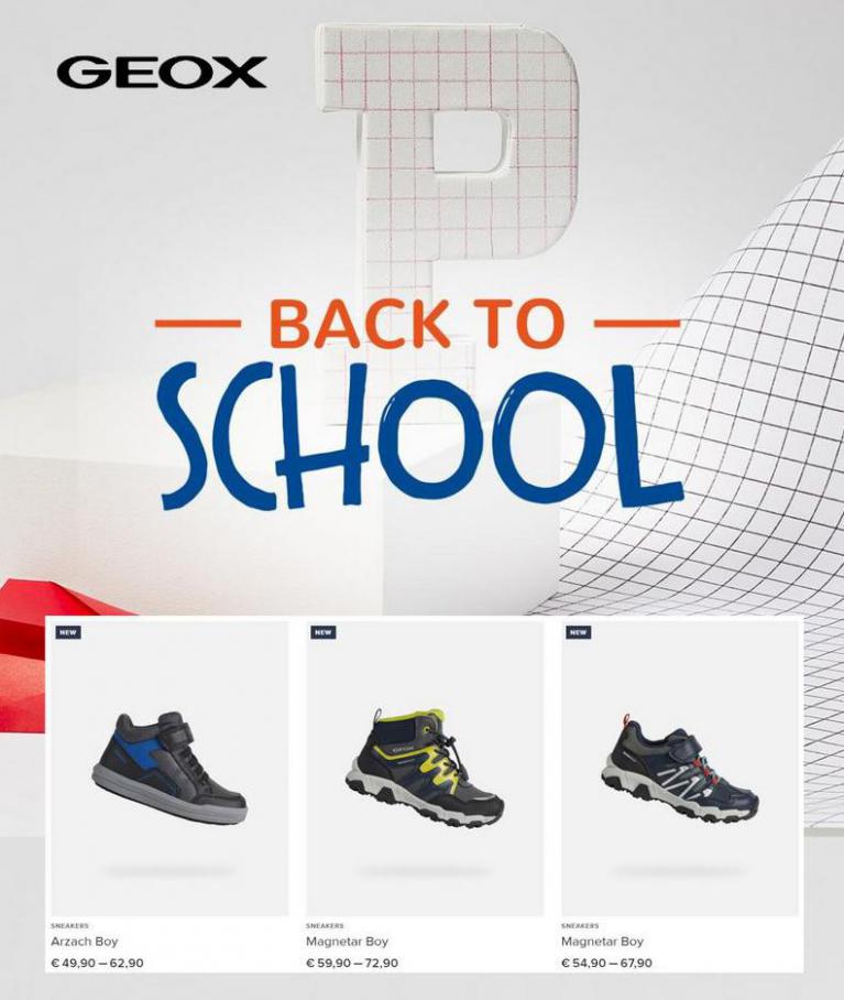 Back to School. GEOX (2021-09-12-2021-09-12)