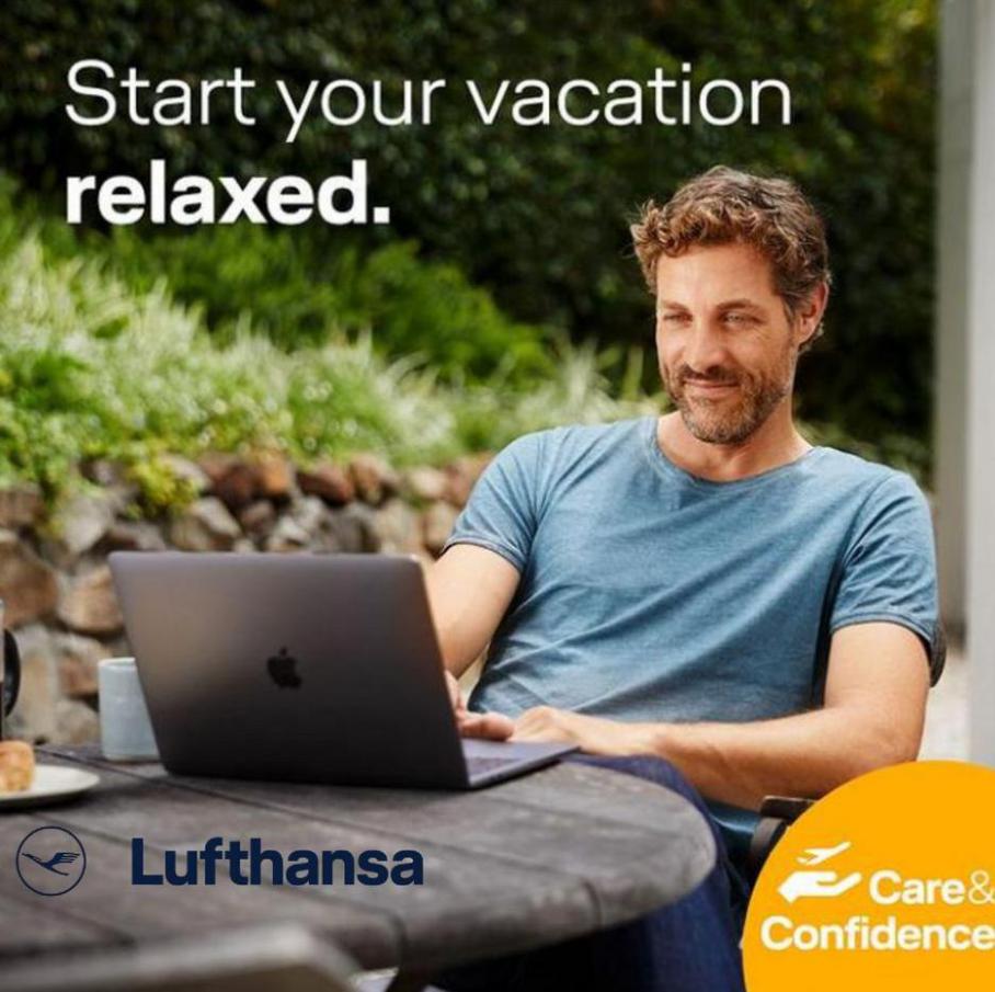 Start your vacation relaxed. Lufthansa (2021-08-05-2021-08-05)