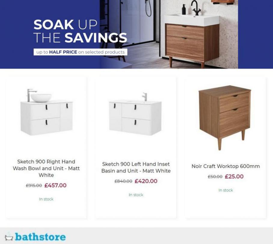 Special Offers. Bathstore (2021-08-31-2021-08-31)