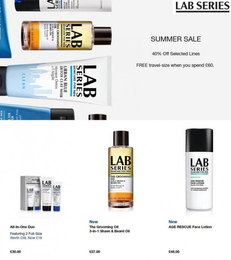Summer Sale. Lab Series (2021-08-31-2021-08-31)